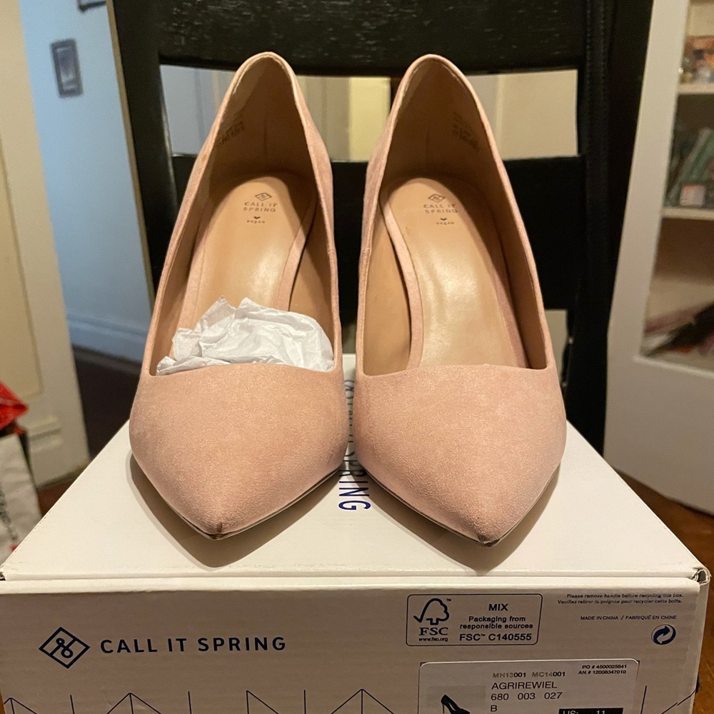 Call it Spring pumps